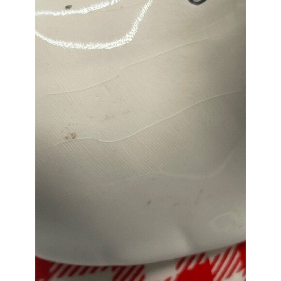 MSRF inc. cup scotty dog lid handle bandana glass red white black length 7" READ - Picture 9 of 9